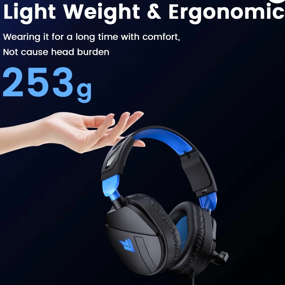 APTKDOE G63 Wired Gaming Headset